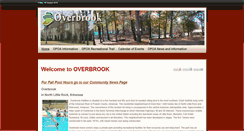 Desktop Screenshot of overbrookpoa.com