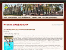 Tablet Screenshot of overbrookpoa.com